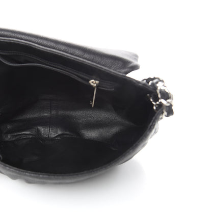 Chanel Caviar Half Moon Large Flap Black 5 of 11