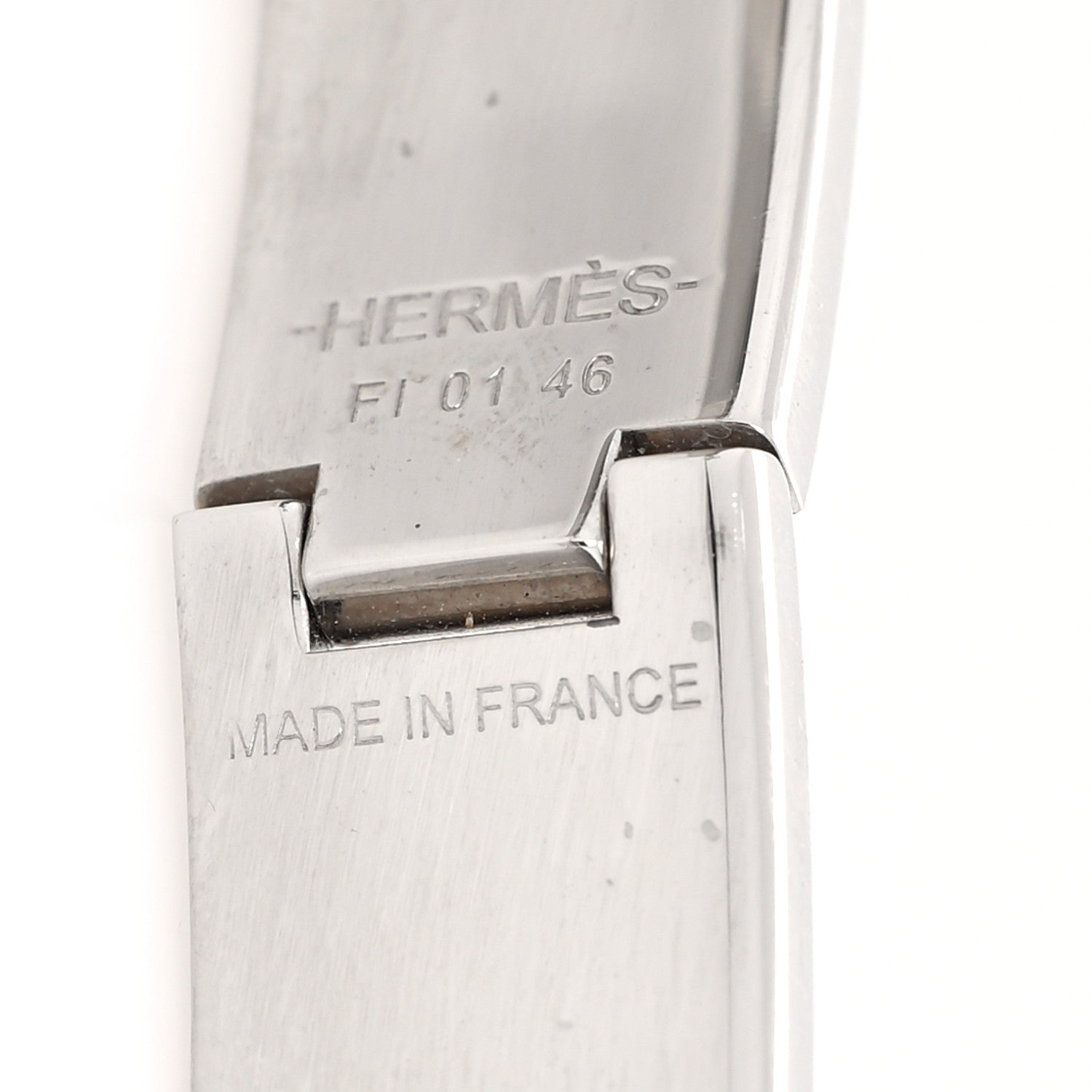 Hermes Enamel Narrow Clic Clac H Bracelet PM Marron Glace 5 of 5
