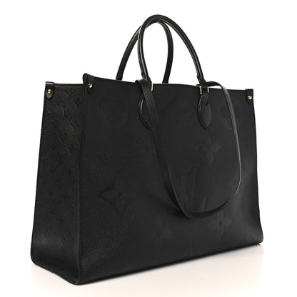 Louis Vuitton Empreinte Monogram Giant Onthego GM Black 3 of 11