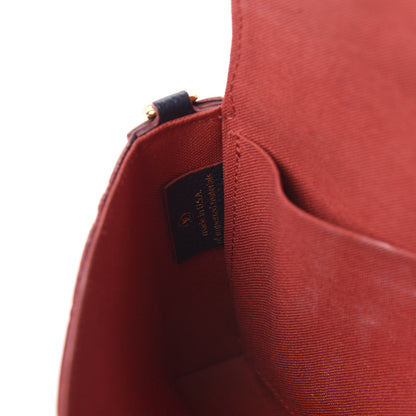 Louis Vuitton Empreinte Pochette Felicie Chain Wallet Marine Rouge 9 of 12
