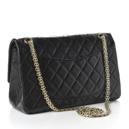 Chanel Aged Calfskin Quilted 2.55 Reissue 226 Flap Black 3 of 10