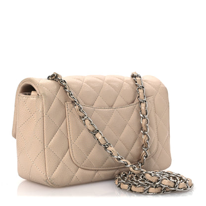 Chanel Caviar Quilted Mini Rectangular Flap Light Pink 3 of 17
