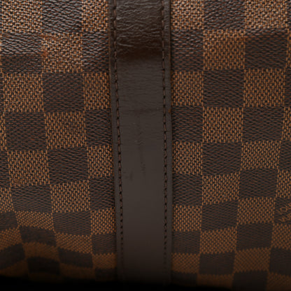 Louis Vuitton Damier Ebene Keepall Bandouliere 55 10 of 17