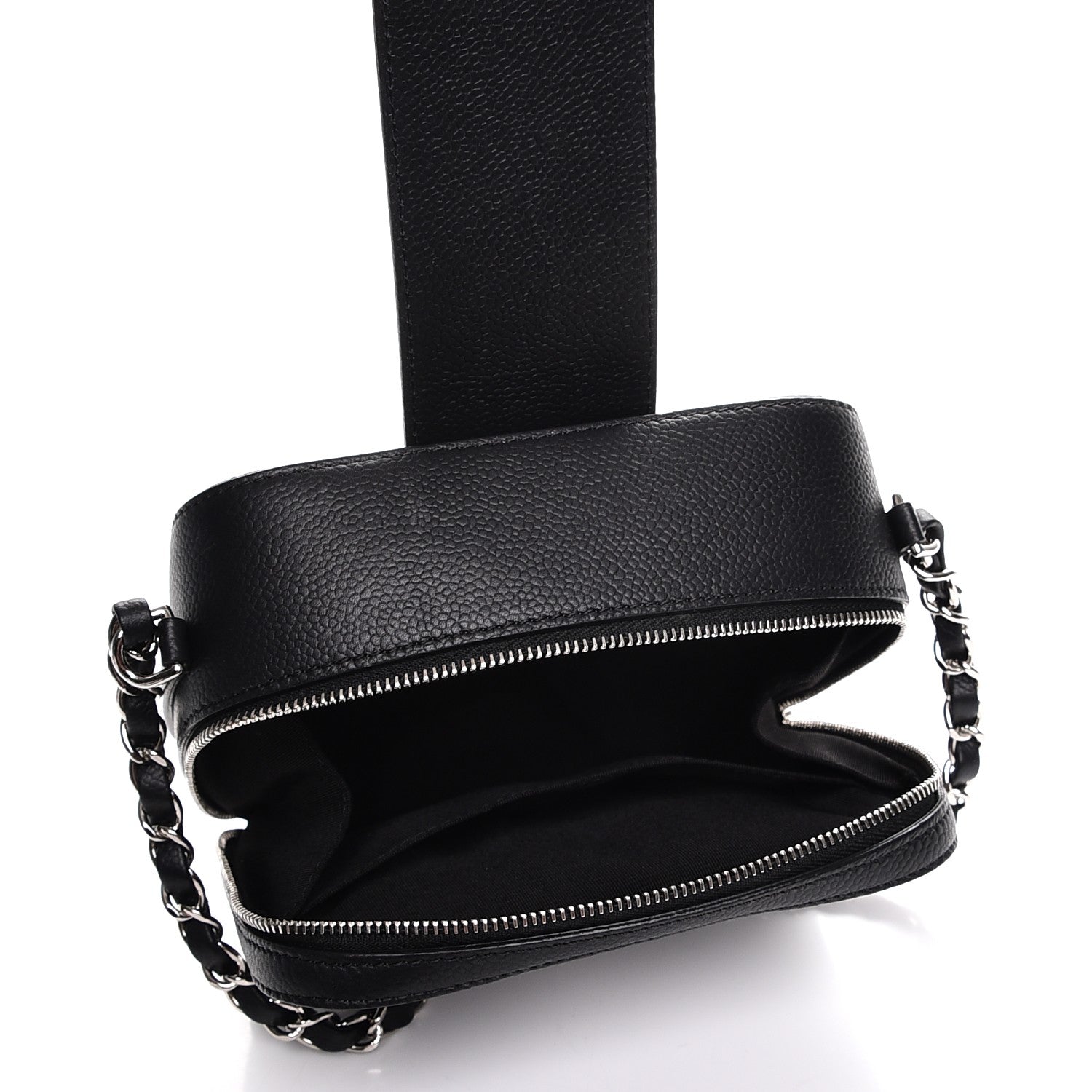 Chanel Caviar Mini Camera Case Bag Black 5 of 8