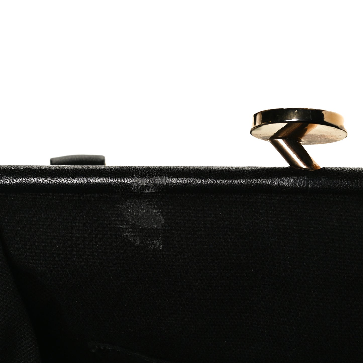 Calfskin Quilted Stam Black