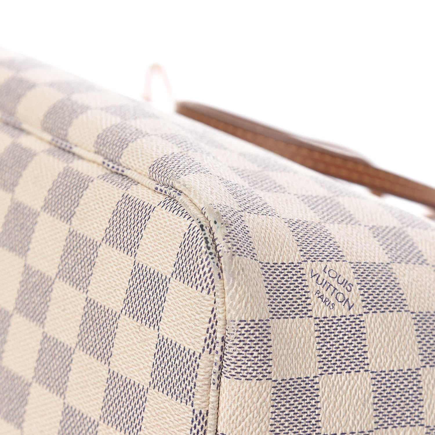 Louis Vuitton Damier Azur Neo Neverfull MM Rose Ballerine 30 of 31