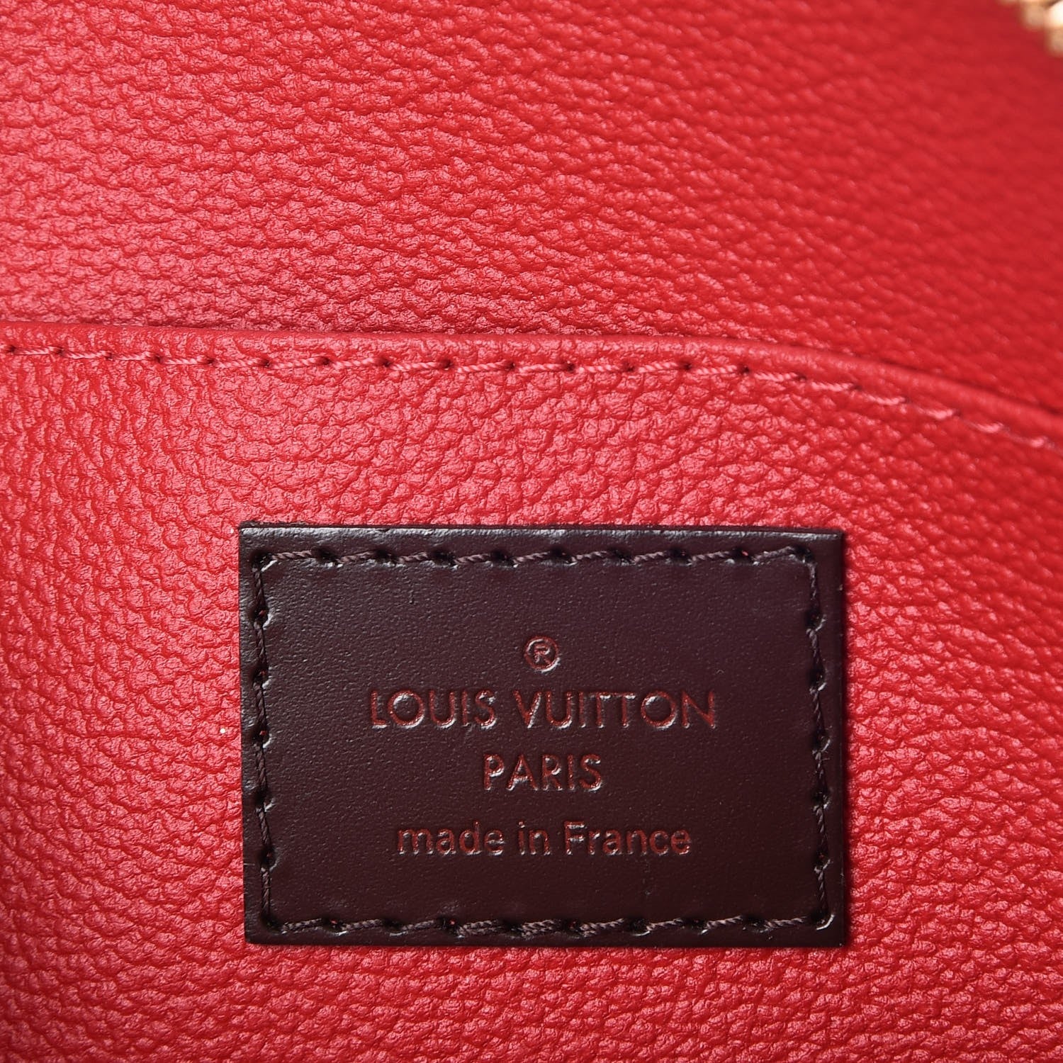 Louis Vuitton Damier Ebene Cosmetic Pouch GM 6 of 10