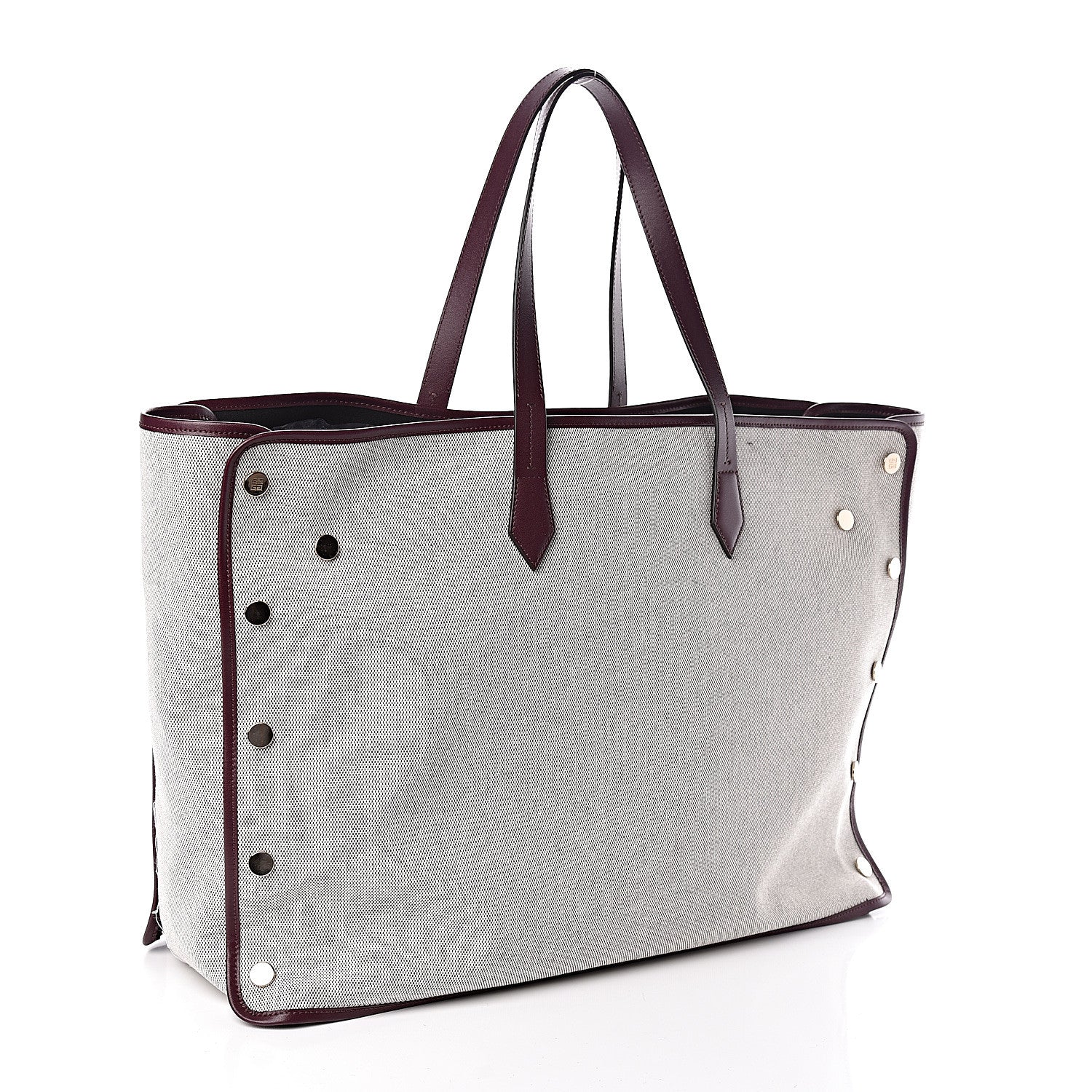 Givenchy Canvas Large Bond Shopper Tote Aubergine 3 of 10