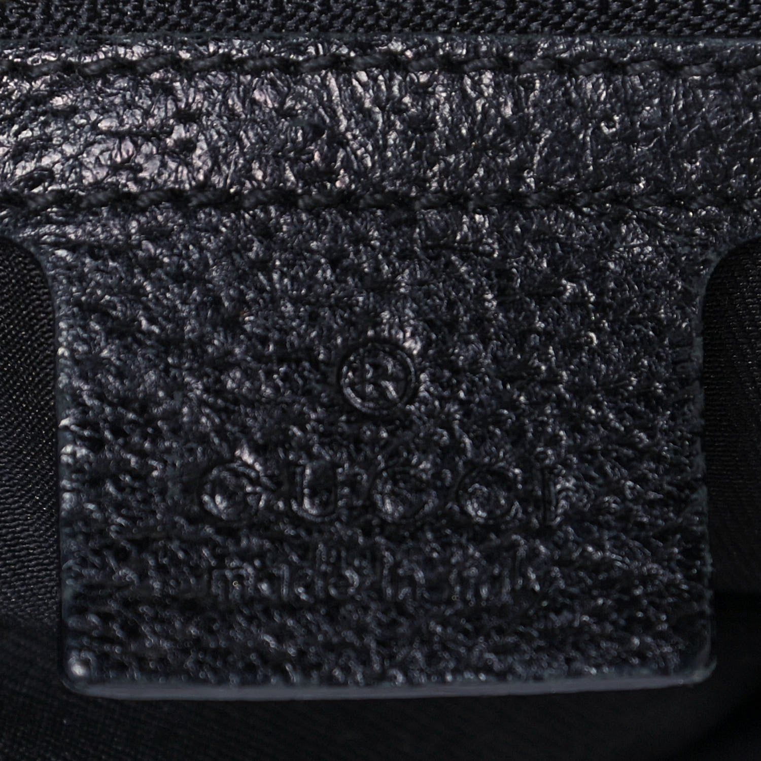 Gucci Velvet Horsebit Embossed Glam Hobo Black 5 of 12