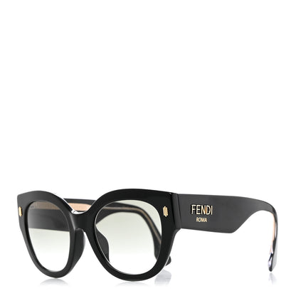 Fendi Acetate Cat Eye Sunglasses FF0452 Black 1 of 6