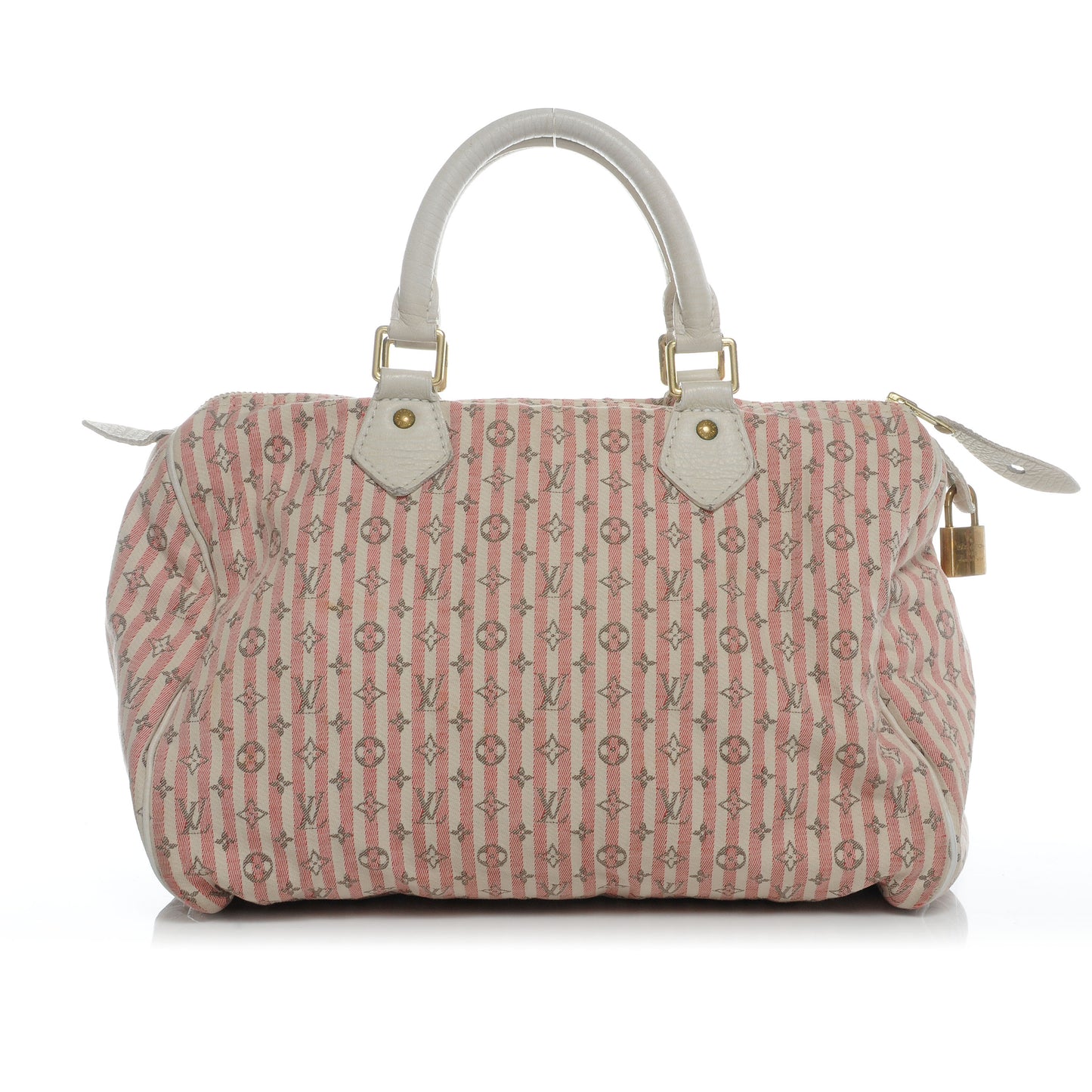 Mini Lin Croisette Speedy 30 Rouge