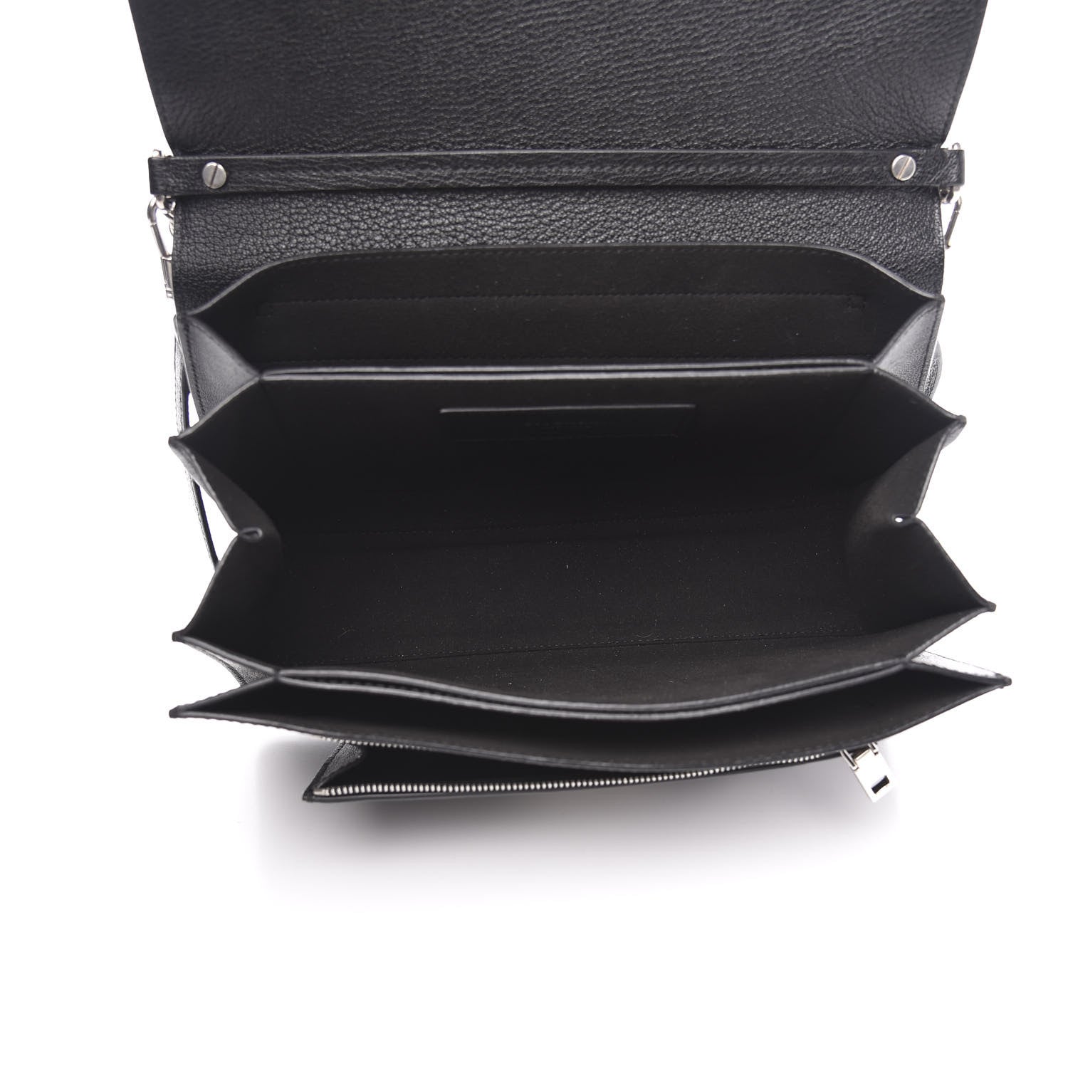 Givenchy Sugar Goatskin Medium GV3 Shoulder Bag Black 5 of 10