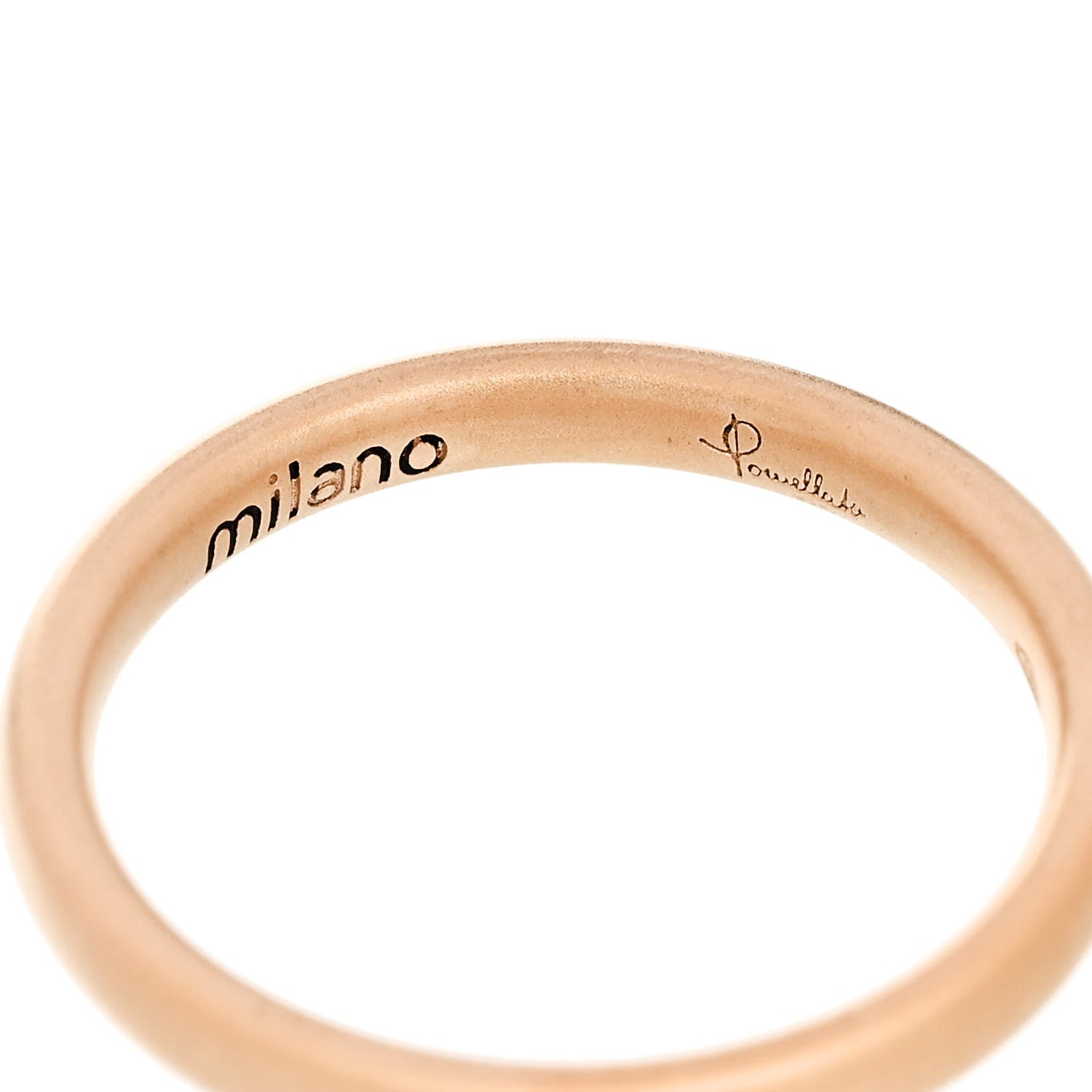 Pomellato 18K Rose Gold Ruby Lucciola Ring 53 6.25 4 of 6