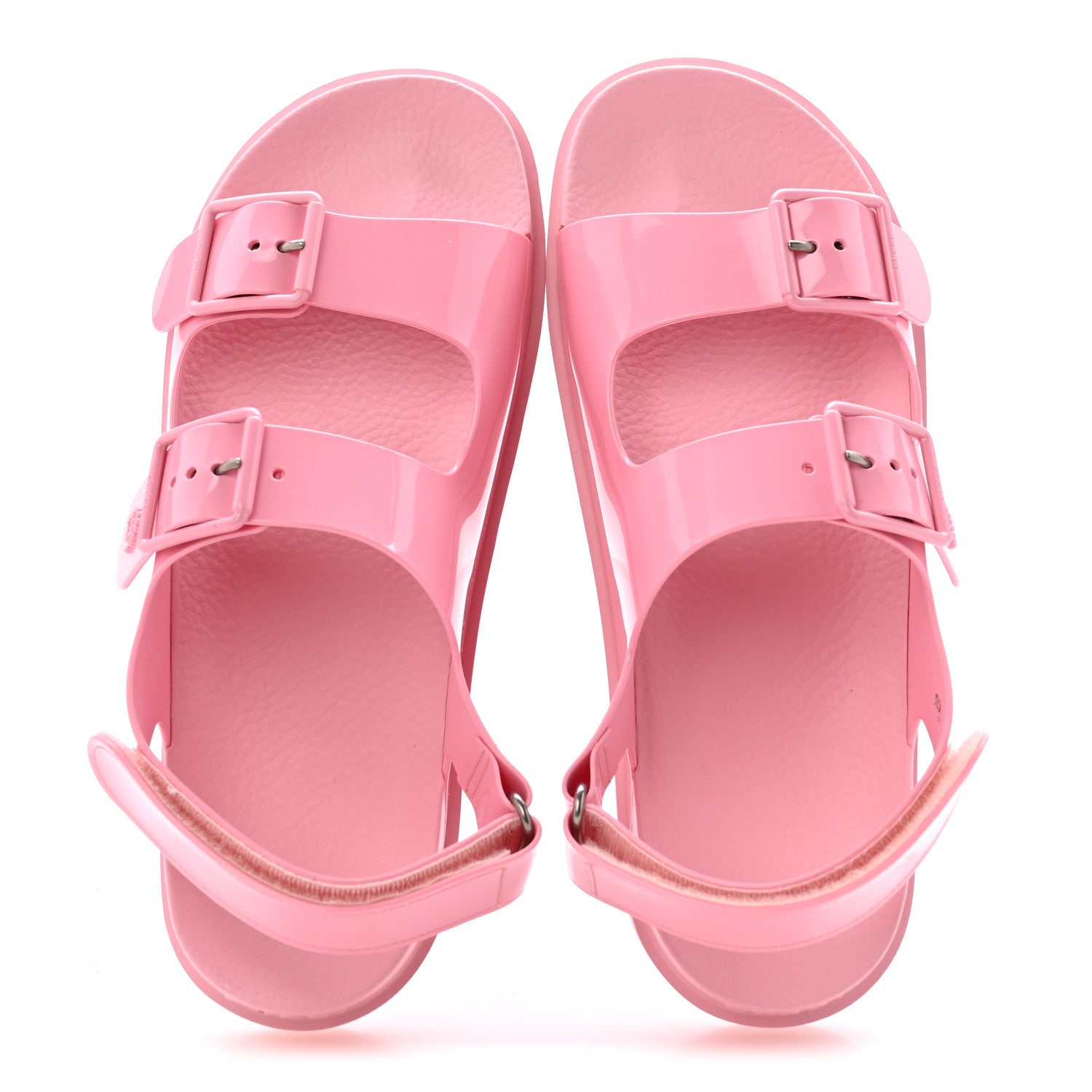 Gucci Rubber Mini Double G Womens Isla Dad Sandals 42 Wild Rose 2 of 9