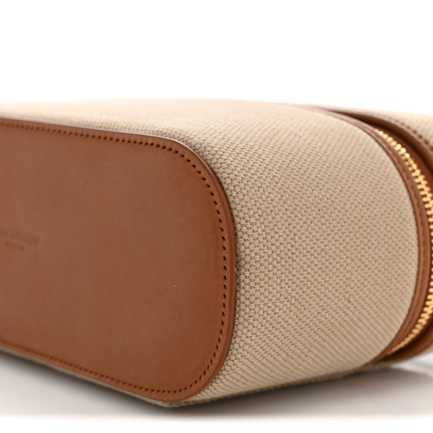 Canvas Calfskin Mini Gaby Vanity Case  Desert Dust Brick