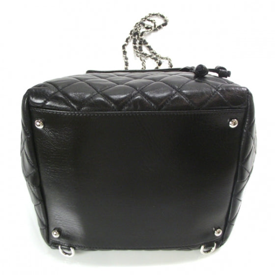 Chanel Lambskin Quilted Beijing Backpack Black 4 of 12