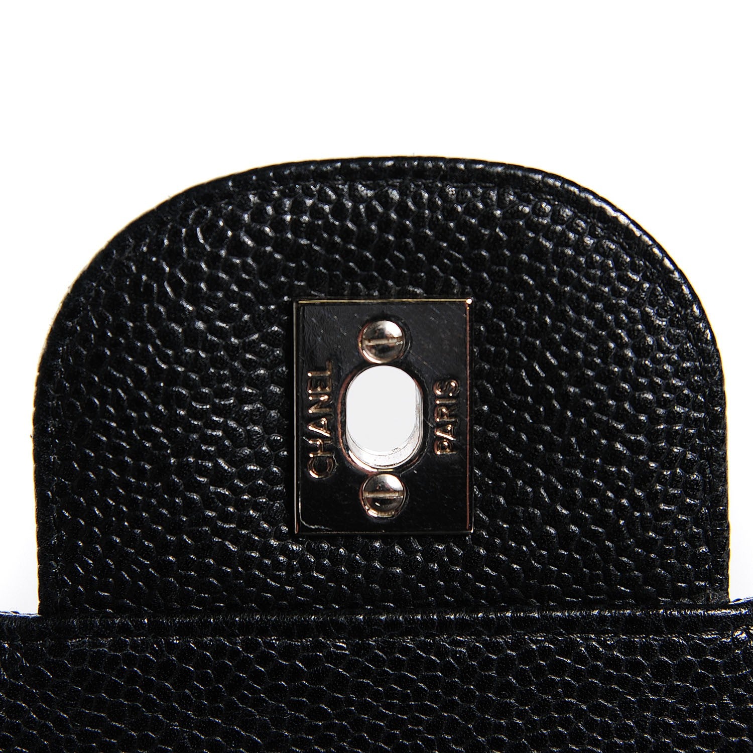 Chanel Caviar Quilted Jumbo Single Flap Black 6 of 8