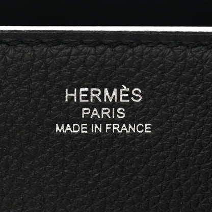 Hermes Togo Swift Medor Bag Black 6 of 10