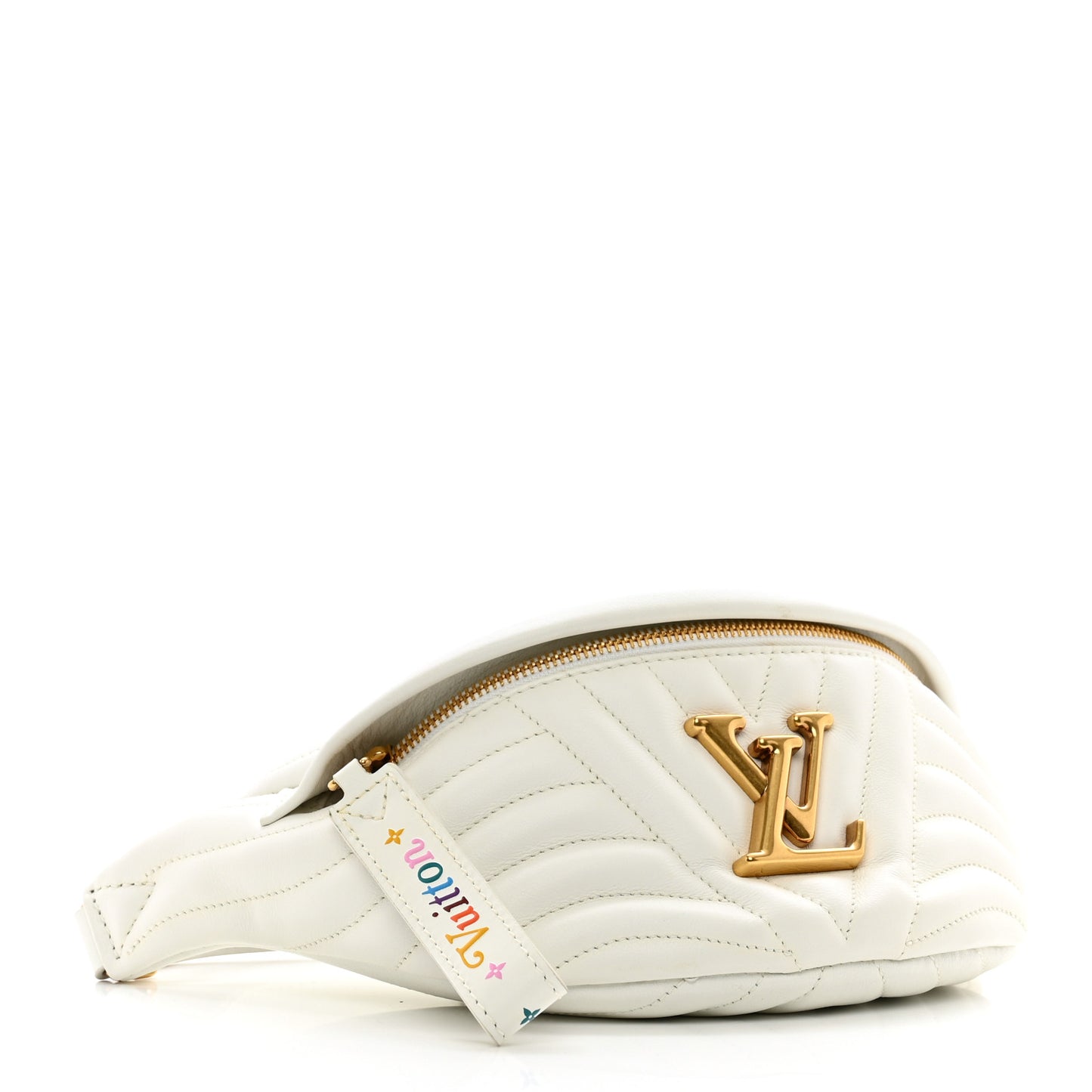 Calfskin New Wave Bumbag Snow