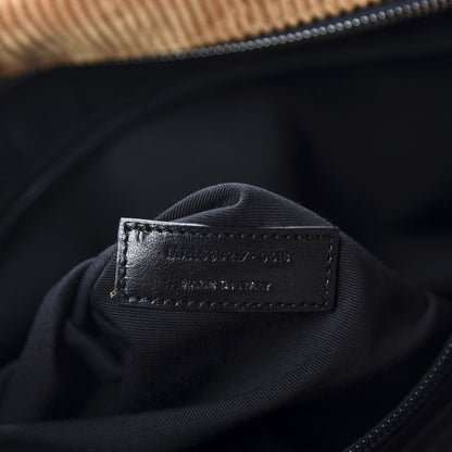 Saint Laurent Corduroy Andy Duffle Bag Brown 12 of 14