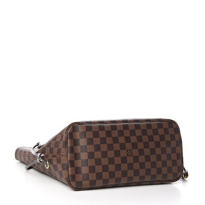 Louis Vuitton Damier Ebene Neo Neverfull MM Rose Ballerine 5 of 15