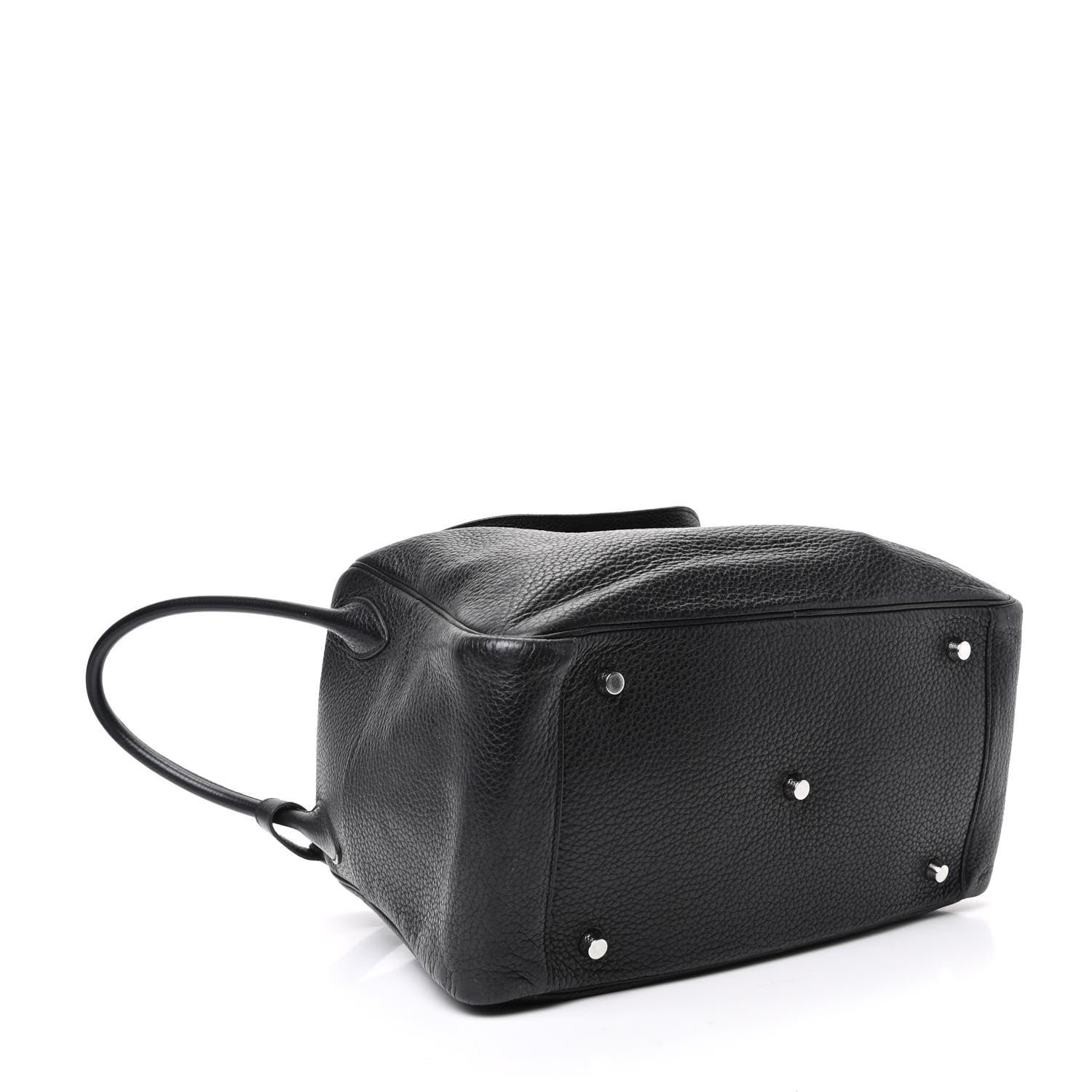 Hermes Taurillon Clemence Lindy 34 Black 4 of 9
