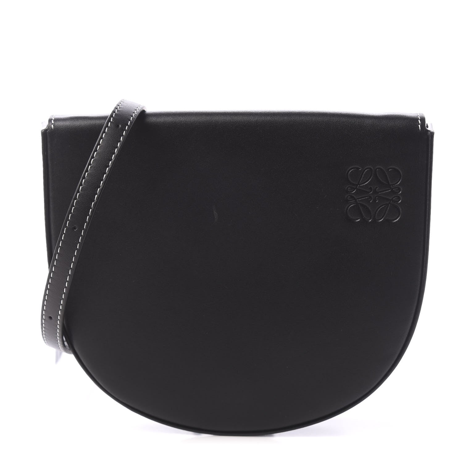 Loewe Soft Calfskin Heel Bag Black 1 of 9