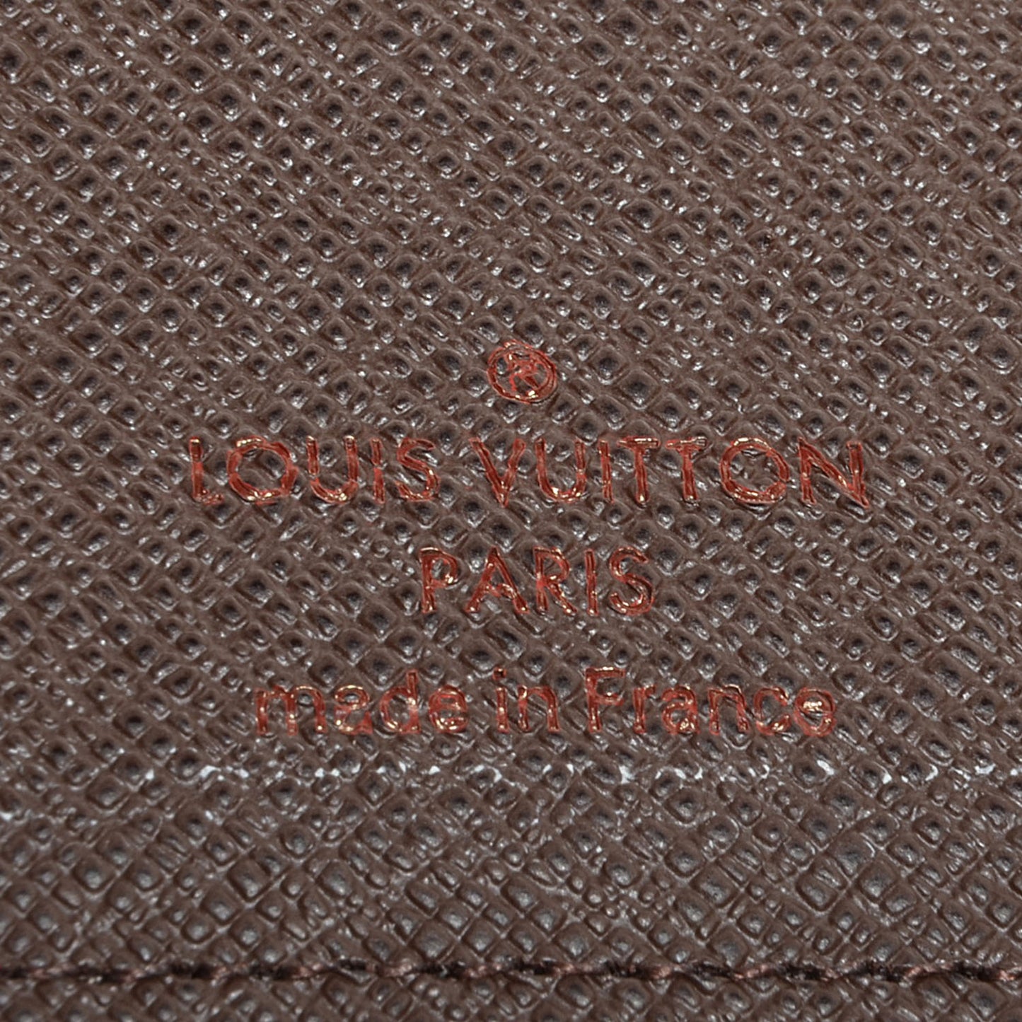 Damier Ebene Medium Ring Agenda Cover