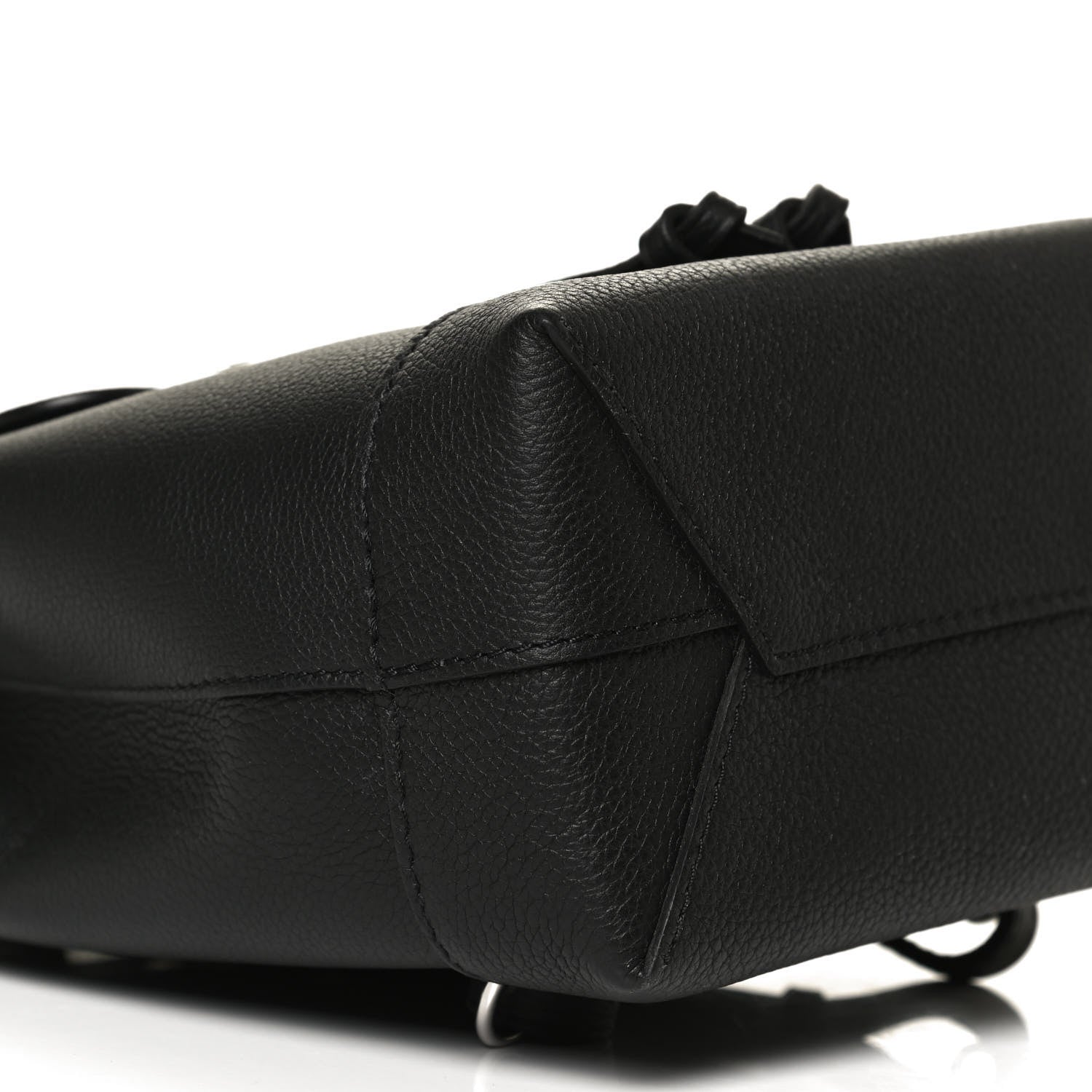 Louis Vuitton Calfskin Lockme Mini Backpack Black 9 of 14