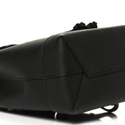 Louis Vuitton Calfskin Lockme Mini Backpack Black 9 of 14