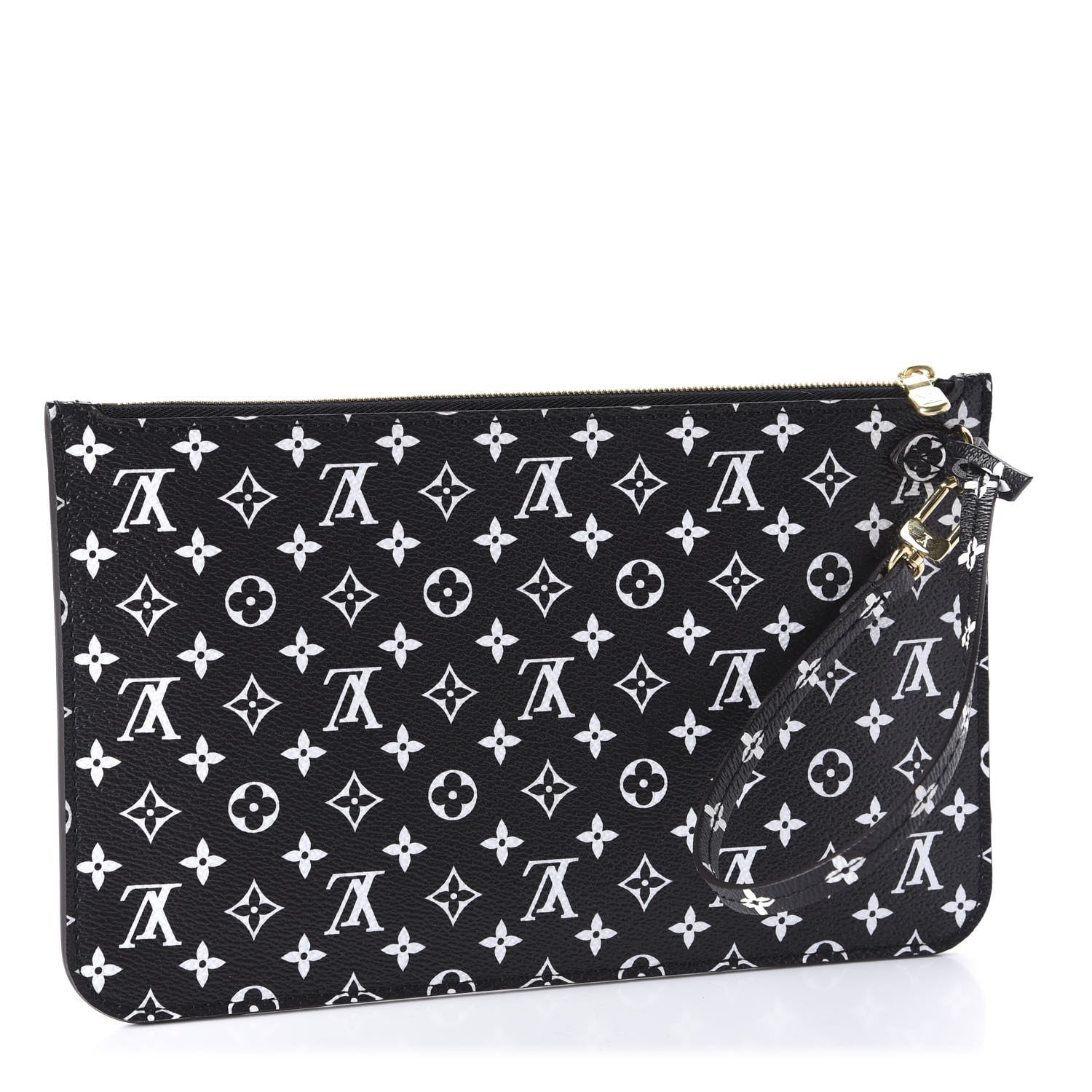 Louis Vuitton Monogram Giant Jungle Neverfull MM GM Pochette Black 3 of 9