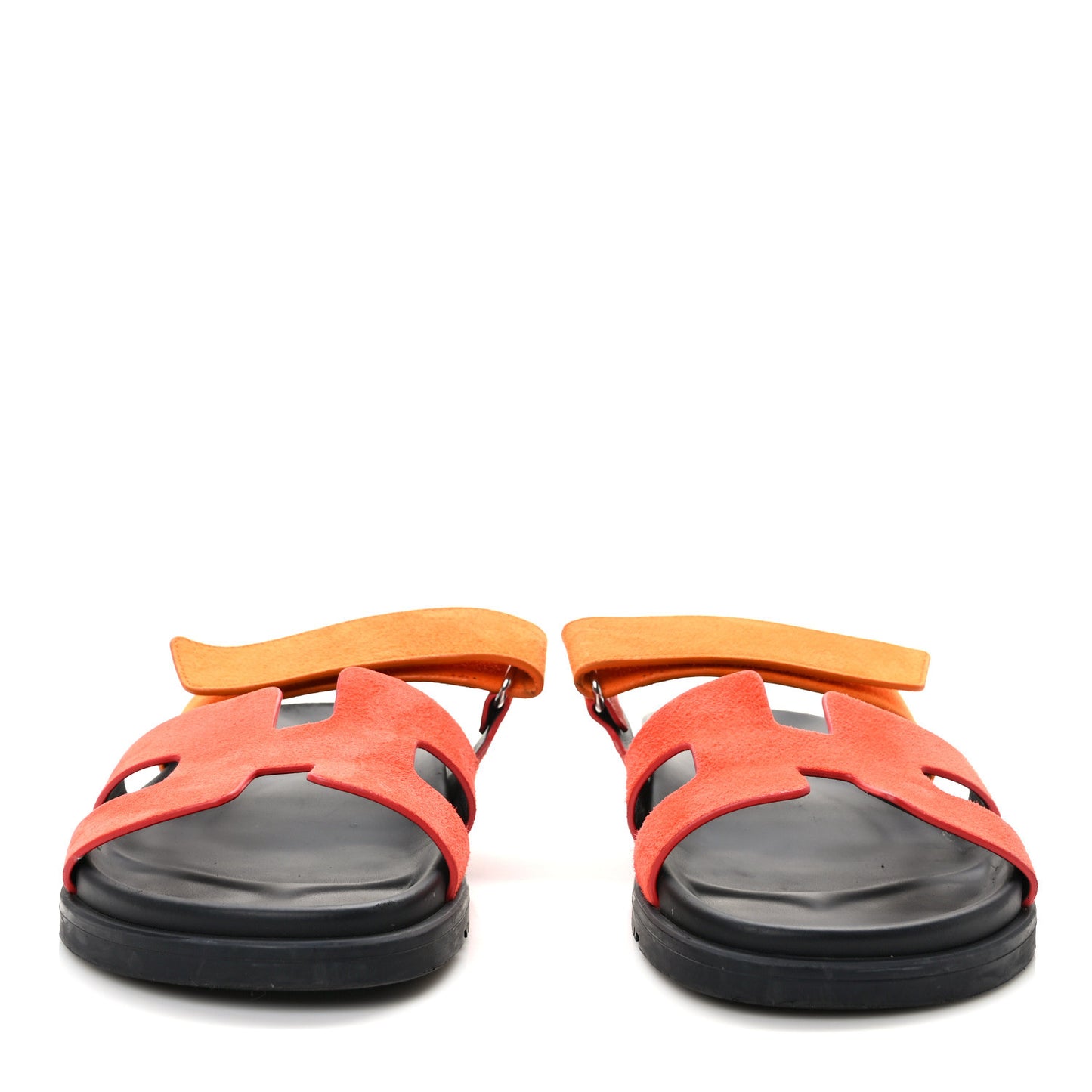 Suede Goatskin Womens Chypre Sandals 41 Rouge Ecarlate