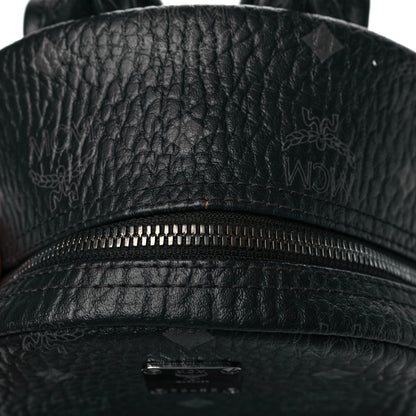 MCM Visetos Side Stud Mini Stark Backpack Black 5 of 5