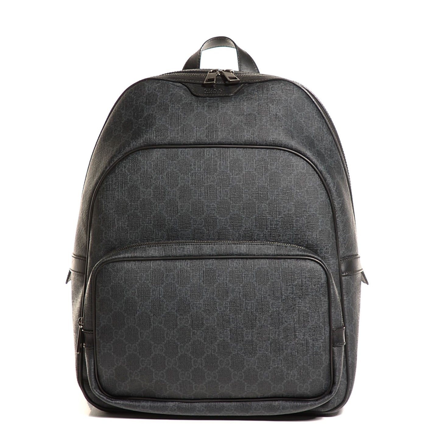 GG Supreme Monogram Medium Day Backpack Grey Black