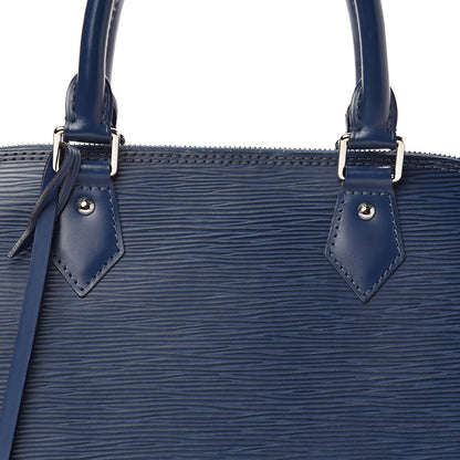 Louis Vuitton Epi Alma MM Indigo 3 of 13