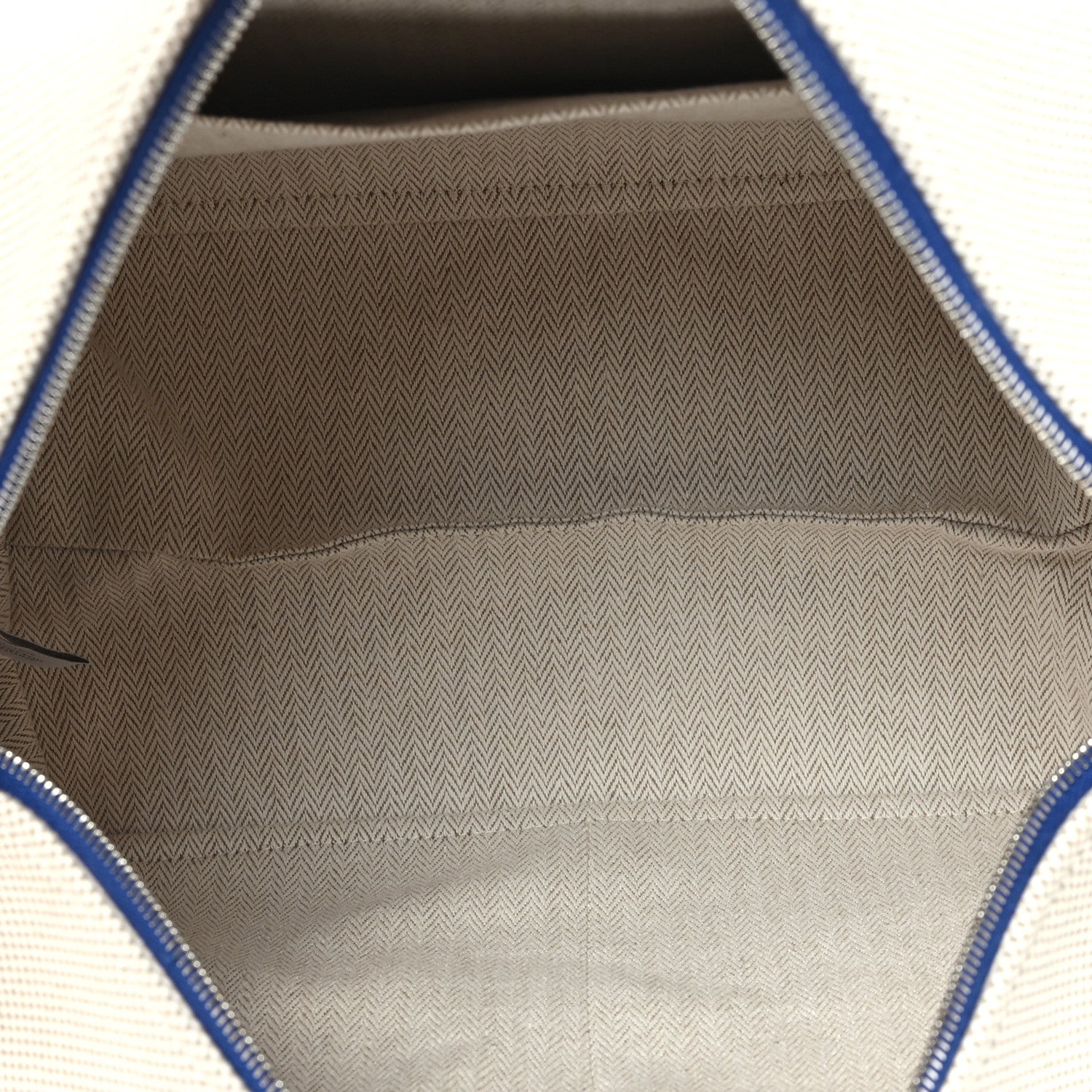 Hermes Canvas Large Bride-A-Brac Cabriole Case gris perle 5 of 8
