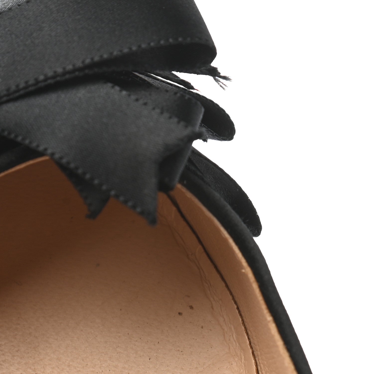 Chanel Satin CC Bow Flats 37 Black 13 of 13
