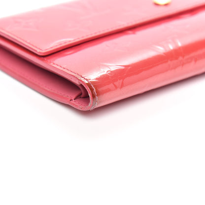 Louis Vuitton Vernis Porte Tresor International Wallet Framboise 7 of 8