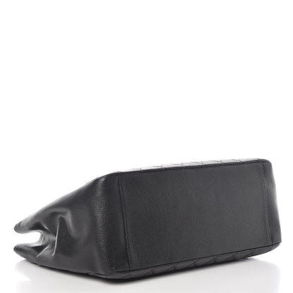 Chanel Caviar Quilted Grand Shopping Tote GST Black 4 of 9