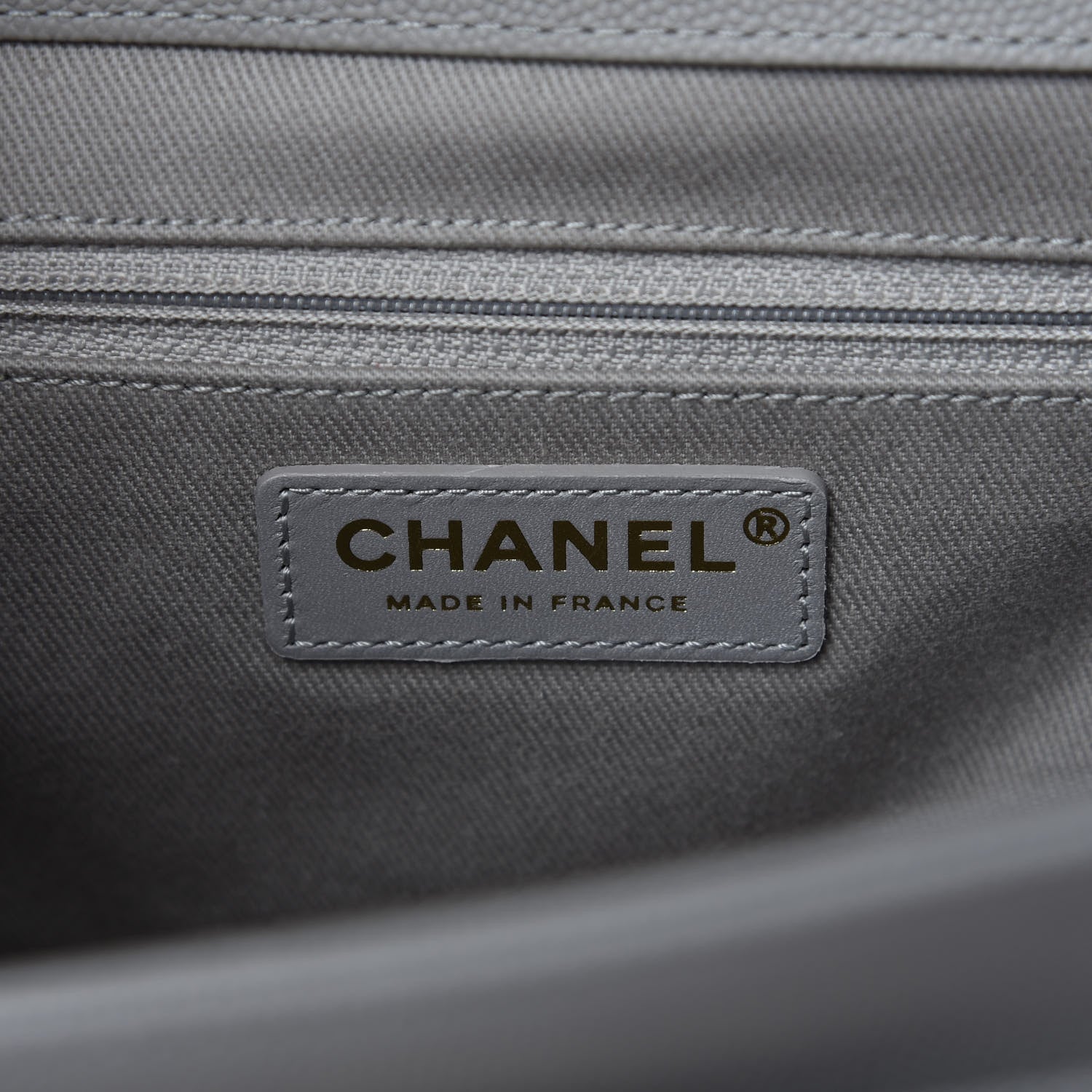 Chanel Caviar Quilted Small Business Affinity Flap Grey 8 of 10