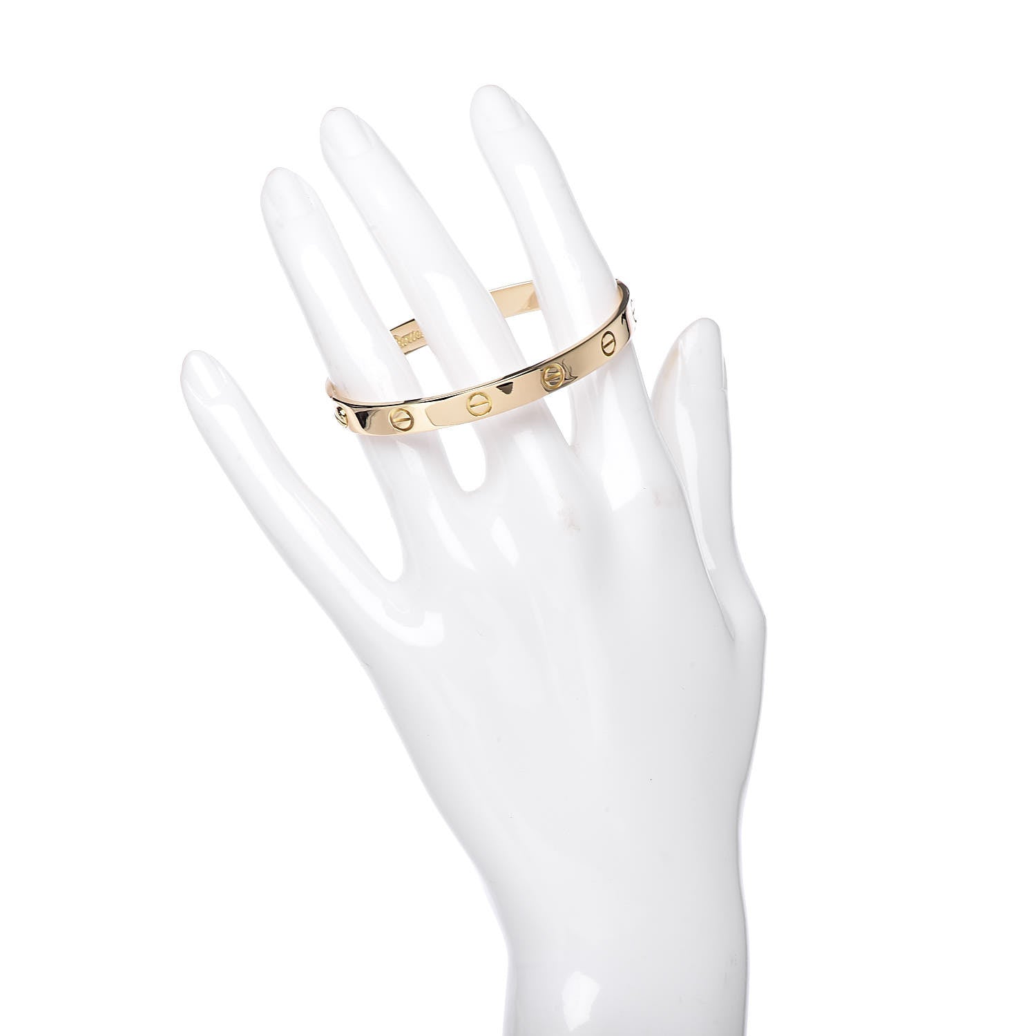 Cartier 18K Yellow Gold LOVE Bracelet 17 2 of 7