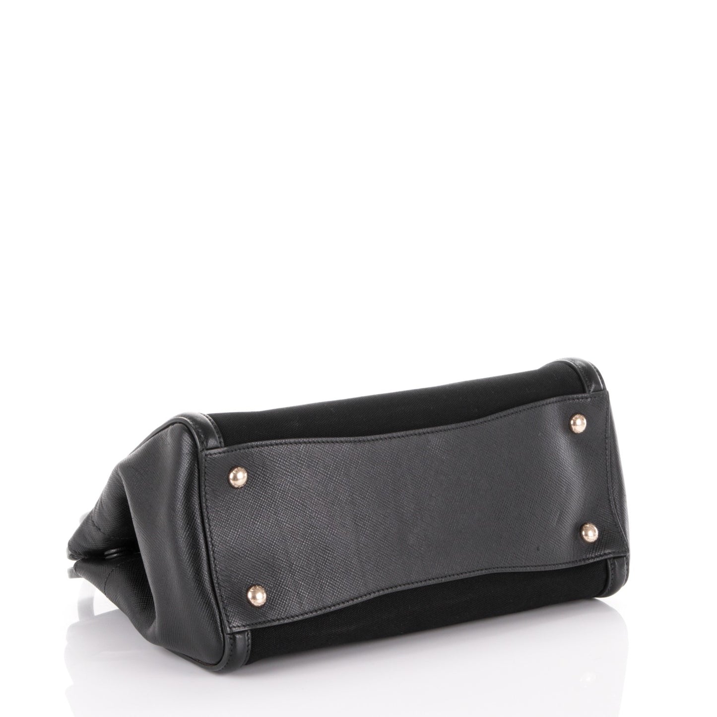 Canapa Saffiano Shoulder Bag Nero Black