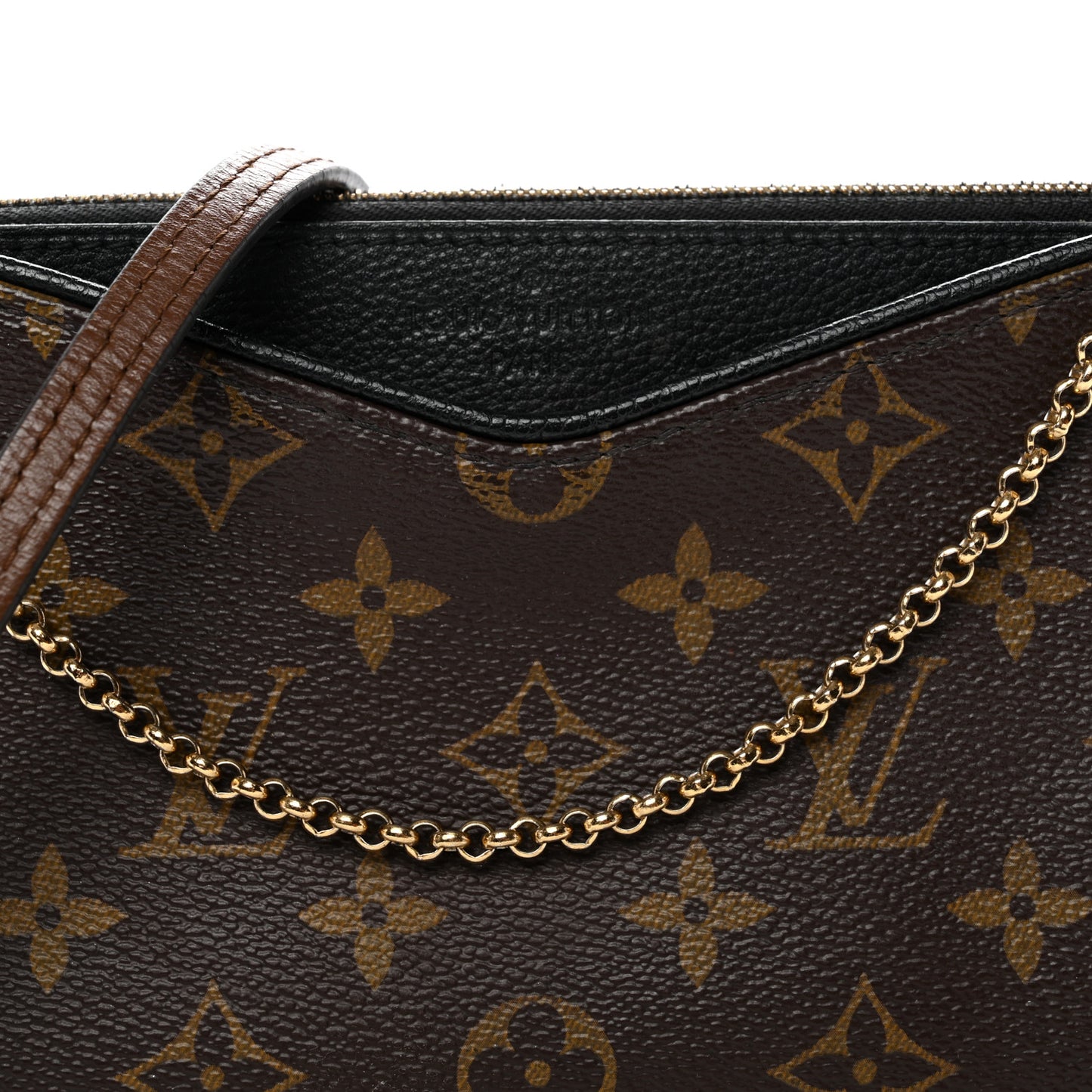 Monogram Pallas Clutch Black