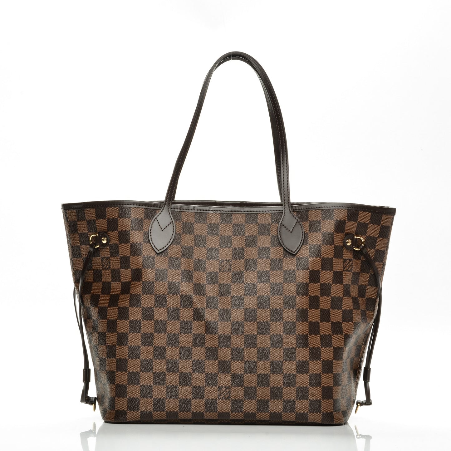 Damier Ebene Neo Neverfull MM Rose Ballerine