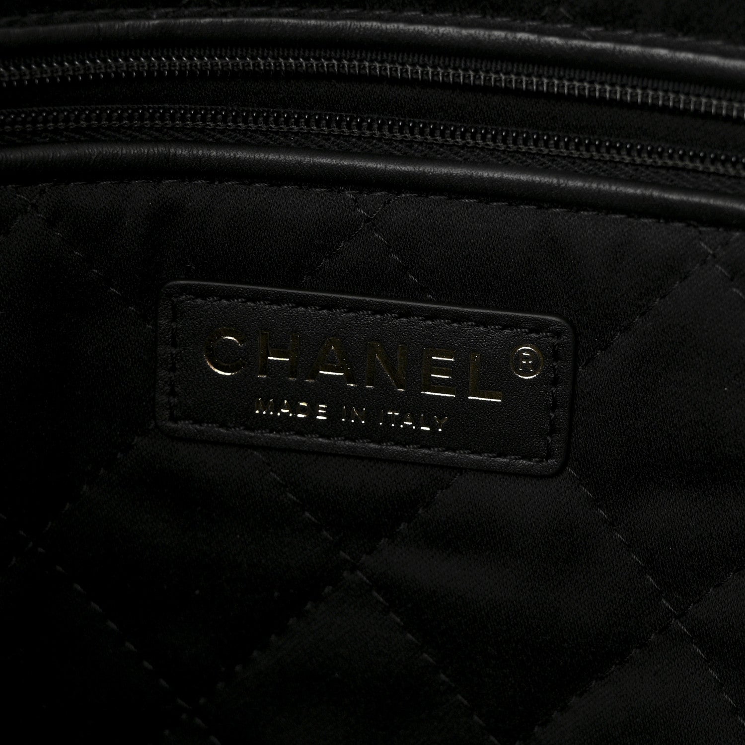 Chanel Shiny Calfskin Quilted Small Chanel 22 Black 7 of 11