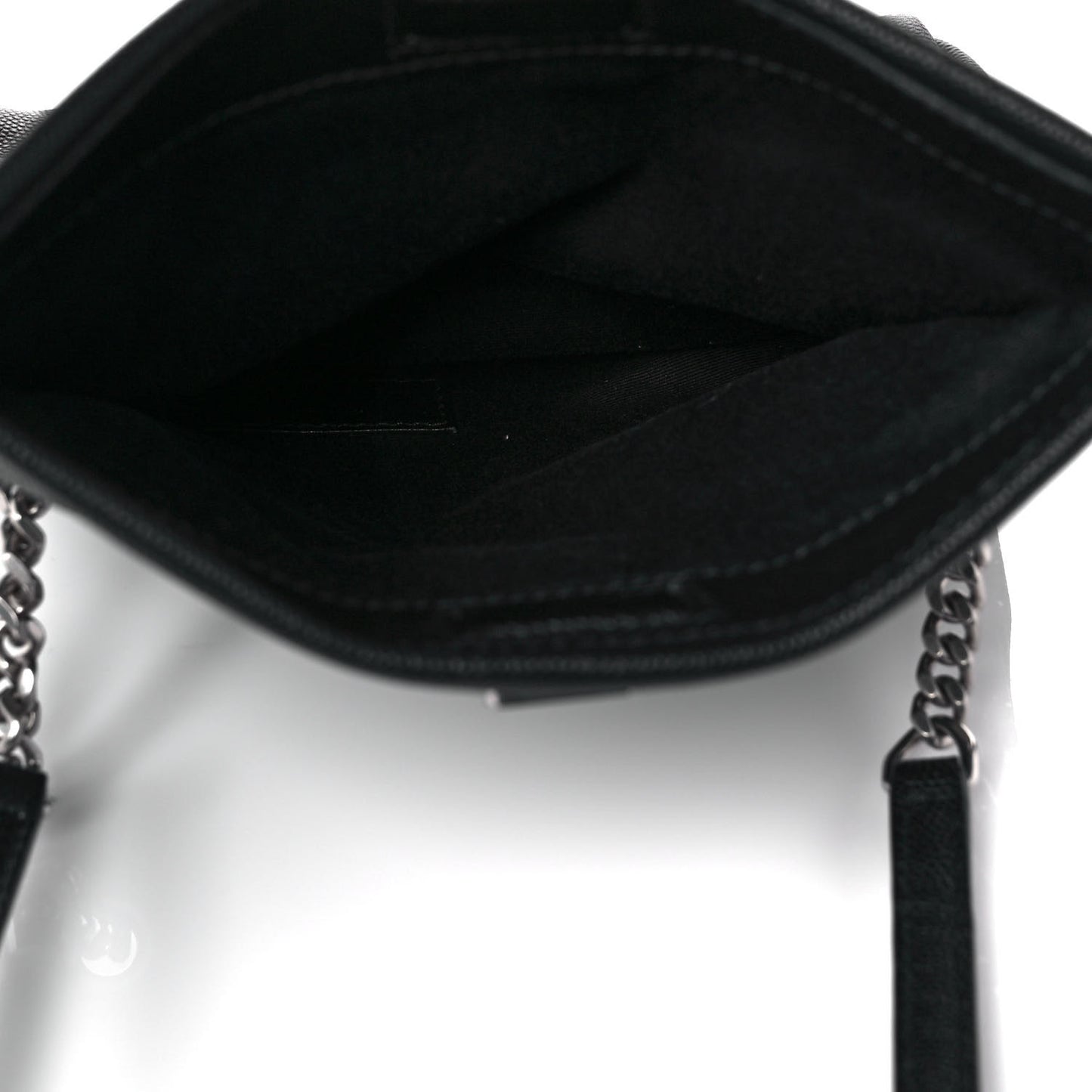 Grain De Poudre Monogram Toy West Hollywood Fold-Over Bag Black