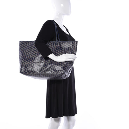 Goyard Goyardine Saint Louis GM Navy 2 of 8
