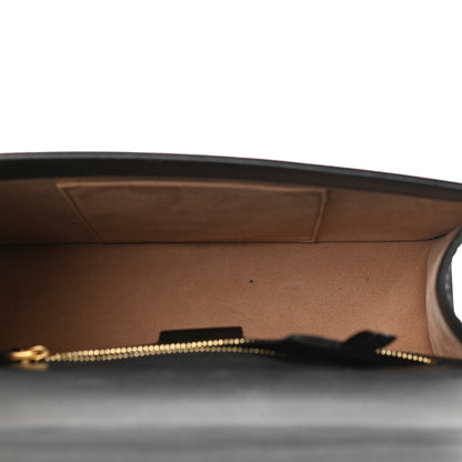 Gucci Calfskin Small Sylvie Shoulder Bag Black 5 of 11