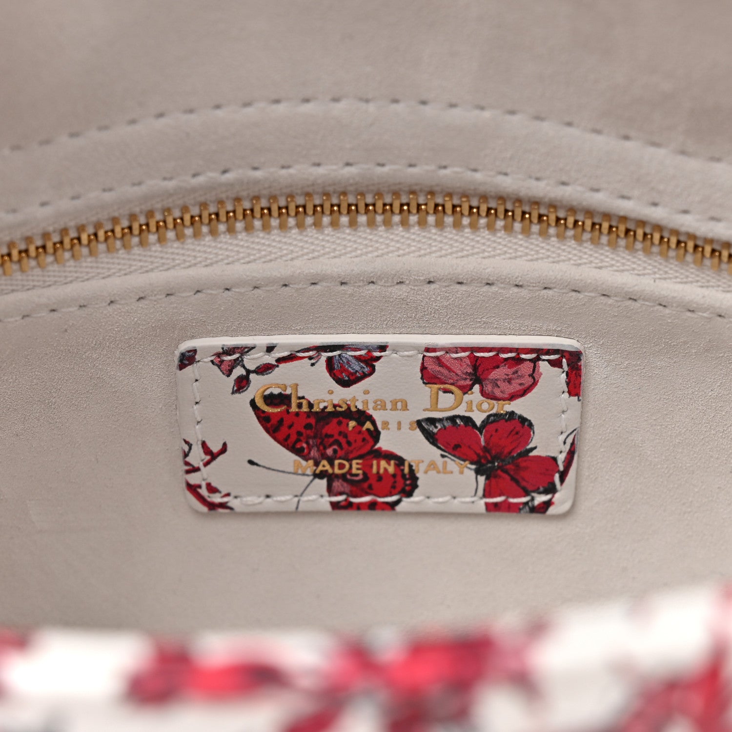 Christian Dior Calfskin Le Coeur Des Papillons Small My ABCDior