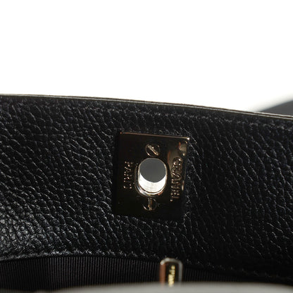 Chanel Calfskin Cerf Executive Shopper Tote Black 6 of 8